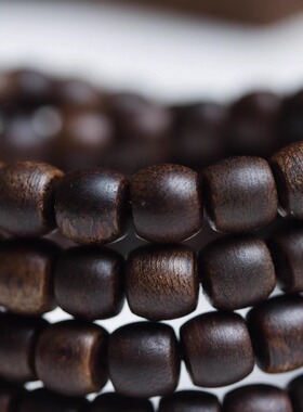 越南芽庄棋楠沉香助眠手串手链108颗多圈 沉水级转运母亲节