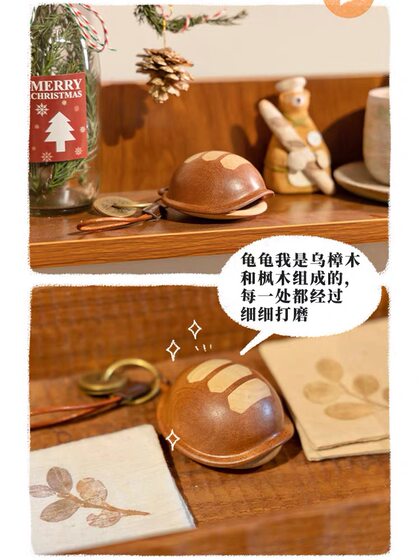 龟壳龟甲摇爻卦铜钱古币收纳工具随身办公室桌面摆件卜卜玩具礼物