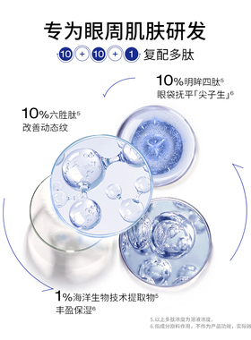 【现货20号开售】DS德玛森氏UP21多肽眼精华紧致眼袋眼纹淡纹42粒