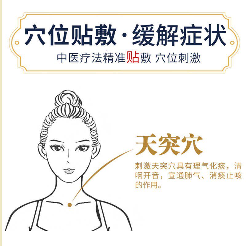 [祖医堂]咽扁康冷敷贴辅助治疗慢性 祖医堂施美达膏药贴（器械）
