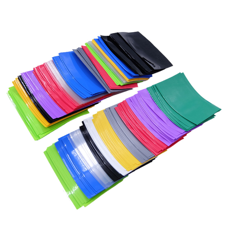 18650锂电池套管1节 2节 3节 4节封装电池外皮绝缘PVC热缩膜 - 图2