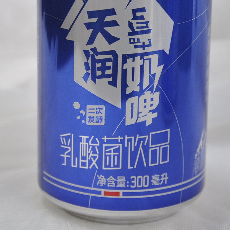 新疆特产天润奶啤300ml 12听酸乳酸菌饮品易拉罐装饮料整箱包邮-图2