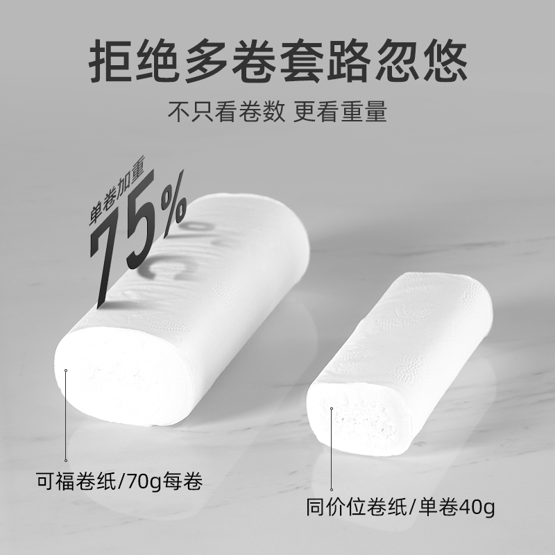 10斤装无芯卷纸卫生纸家用实惠卷筒纸厕所大卷纸巾整箱手纸面巾纸
