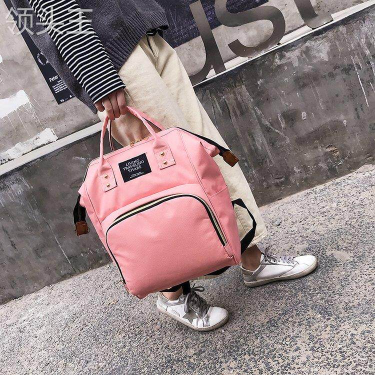 工厂妈咪包大容量多功能双肩背包 食里湘风食品妈咪包/袋