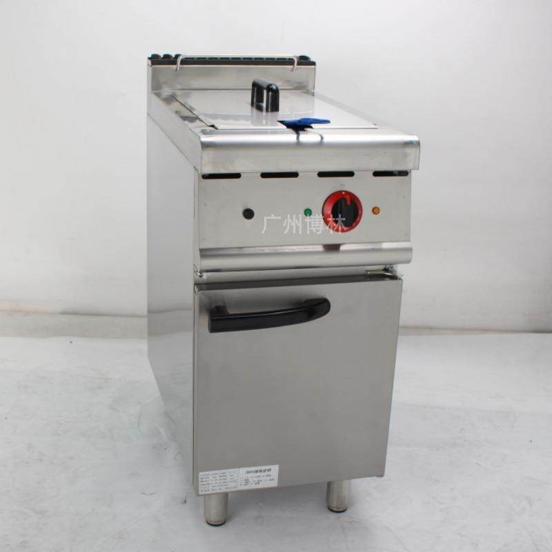商用加厚立式电炸炉28L大容量单缸单筛炸炉连柜座大型薯条油炸锅,淘宝优惠券,粉丝福利购,淘宝优惠卷