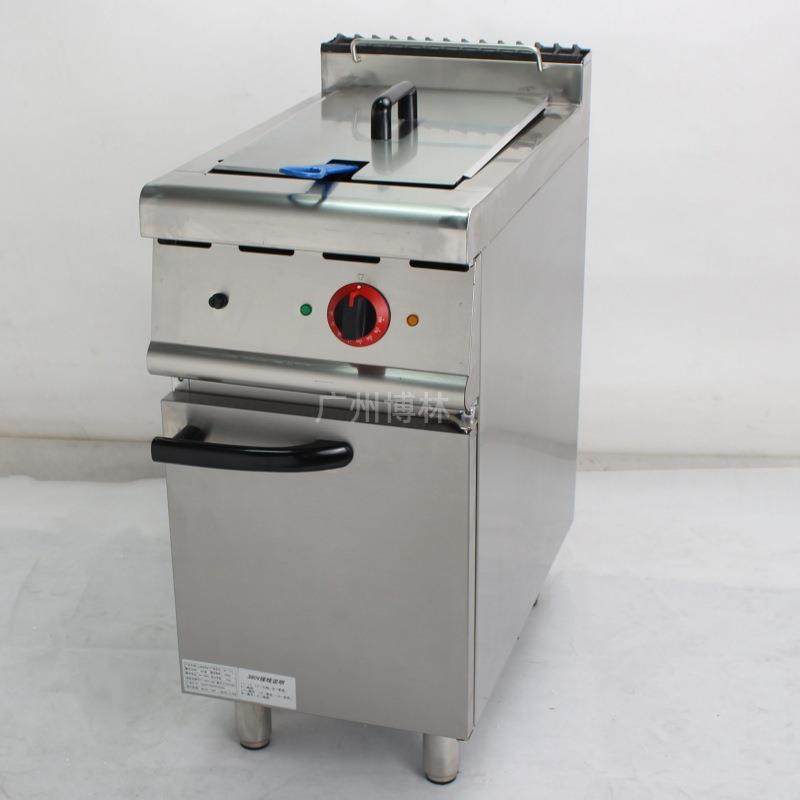 商用加厚立式电炸炉28L大容量单缸单筛炸炉连柜座大型薯条油炸锅,淘宝优惠券,粉丝福利购,淘宝优惠卷