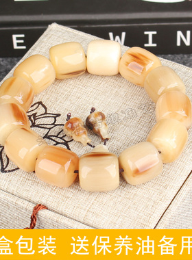 天然牛角手串民族风饰品