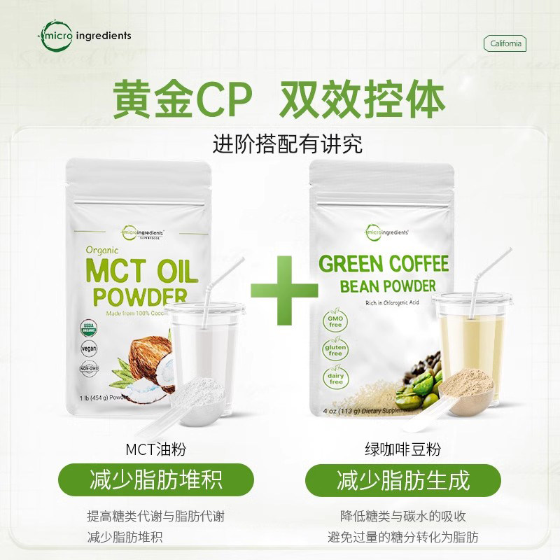 micro ingredients美国进口绿原酸 Microingredients海外海外保健体重管理