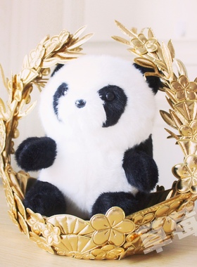 金色底座新中式客厅创意摆件