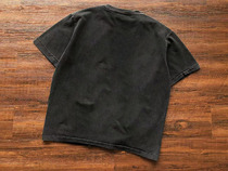 Left pocket yellow cool head washed with black short sleeves 891352