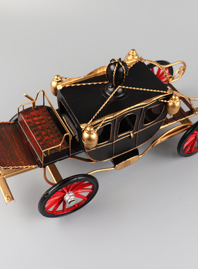 复古宫庭皇家马车模型