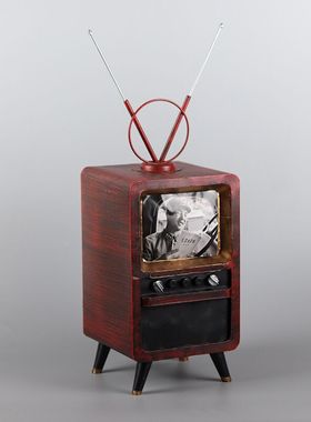 复古怀旧酒吧餐厅店铺复古电视机