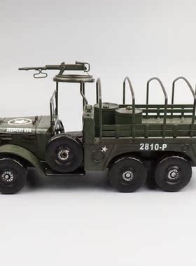 复古怀旧酒吧餐厅玄关武装军车