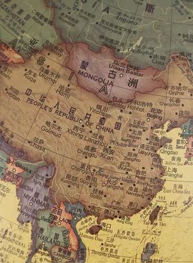 复古怀旧客厅书房地球仪夜灯台灯