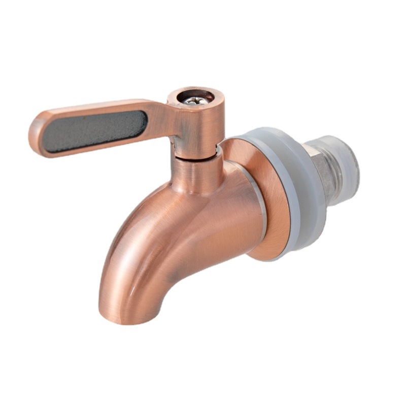 Stainless steel glass wine bottle special faucet wine jar faucet wine jar glass jar valve plastic switch