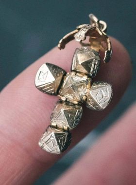 Mini Masonic Transforming Sphere Pendant 迷你共济变形球吊坠