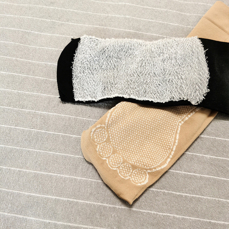 滨纷春天春秋毛巾底短丝袜黑色天鹅绒吸汗耐穿肉色棉底防滑袜子,淘宝优惠券,粉丝福利购,淘宝优惠卷