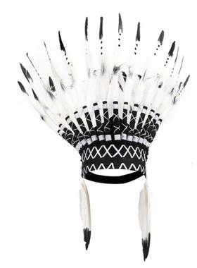 INS印第安头饰印第安帽子儿童派对拍摄道具节日舞会道具