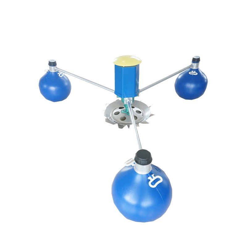 鱼塘叶轮式增氧机水车式泵大功率水产养殖大型虾塘制氧机曝气变频 - 图3