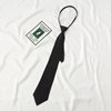 Jk Japanese black lazy zipper tie