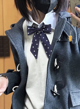 日系波点jk学院风领结领花