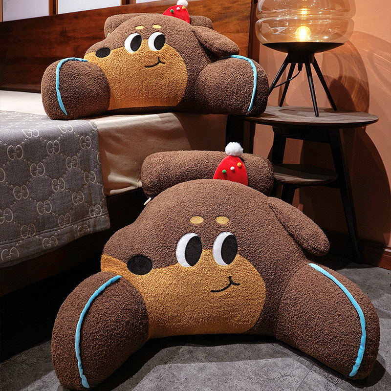 腊肠狗靠枕床头软包靠背腰部支撑靠垫沙发办公室座椅靠垫护腰抱枕,淘宝优惠券,粉丝福利购,淘宝优惠卷