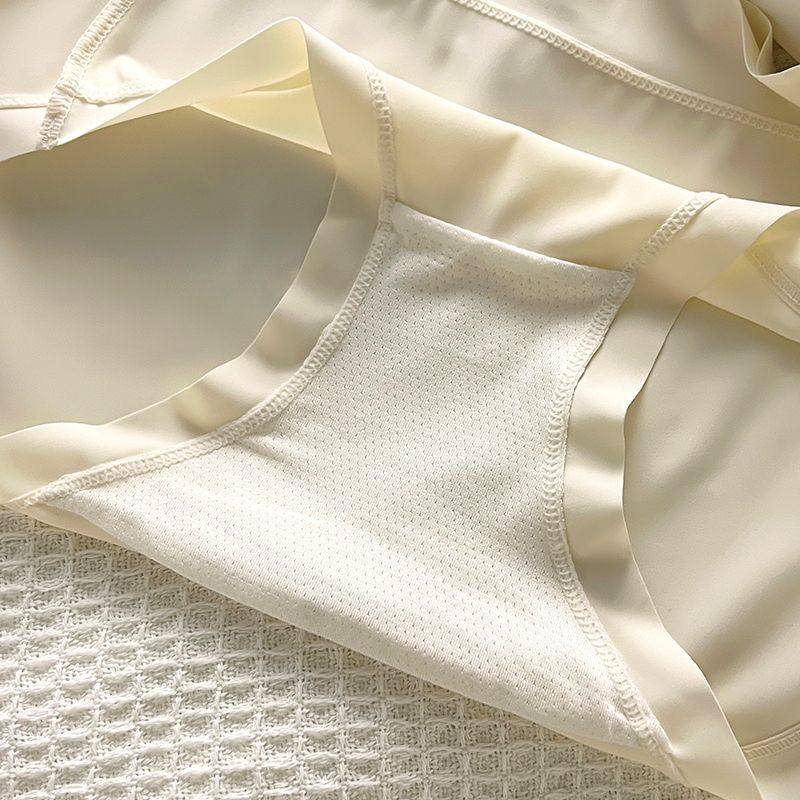 6条装 新款中腰无痕女士内裤大码透气冰丝夏季薄简约时尚舒适短裤,淘宝优惠券,粉丝福利购,淘宝优惠卷