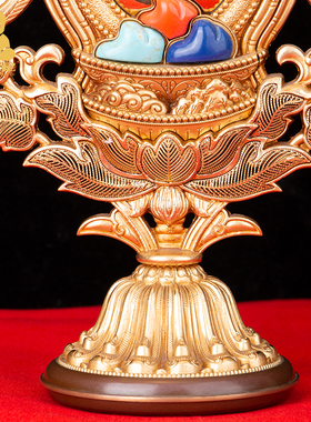 铜八瑞物藏传用品家用