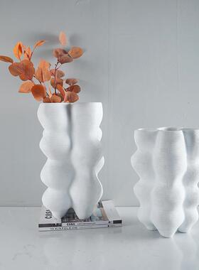 代样简现约创意树脂花瓶摆件民宿板房售楼处家居GD-A1332软摆装艺