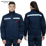 Зимняя износостойкая удерживающая тепло куртка для работы, увеличенная толщина