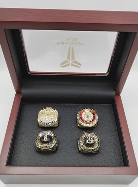 2020湖人詹姆斯科比骑士勇士库里总冠军戒指纪念收藏生日礼物