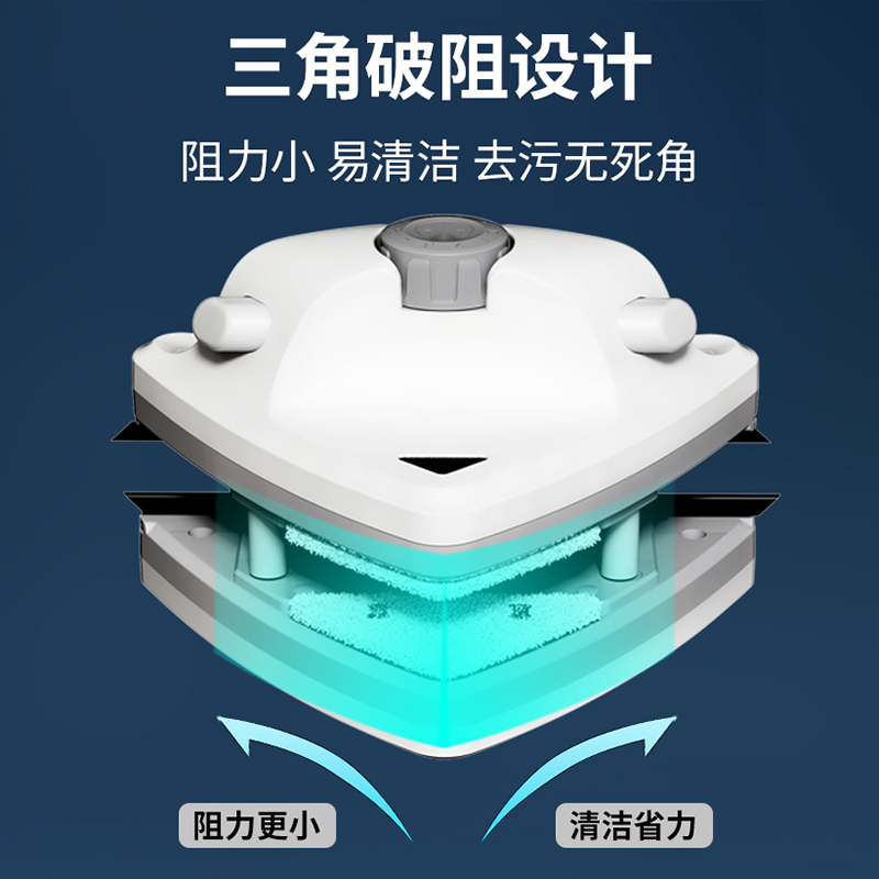 擦玻璃神器家用双面高层中空窗外清洗高楼保洁专用工具檫窗户刮搽