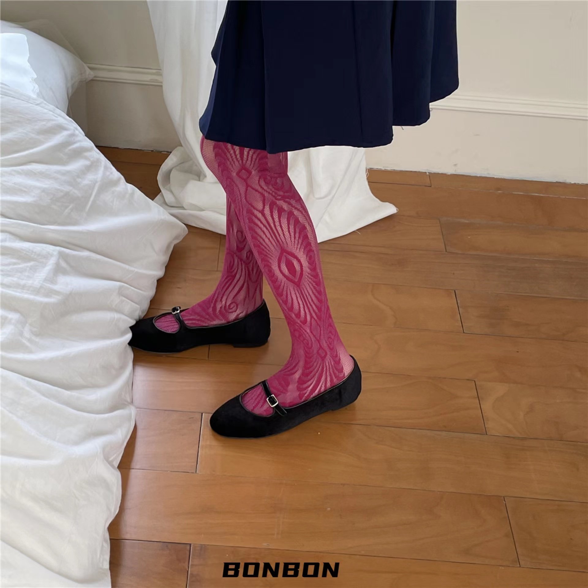 BON 千禧辣妹镂空蕾丝蛛网纹理连裤袜彩色小众丝袜y2k性感网袜,淘宝优惠券,粉丝福利购,淘宝优惠卷