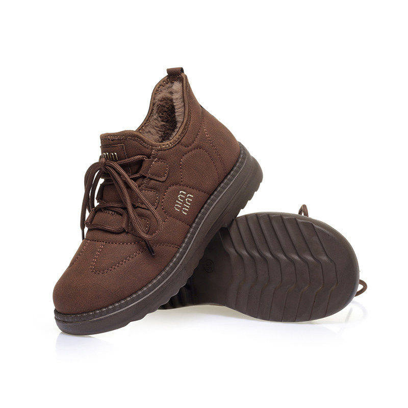 加厚软底保暖一脚蹬防滑中老年休闲棉靴2026冬季老北京加绒棉鞋女,淘宝优惠券,粉丝福利购,淘宝优惠卷