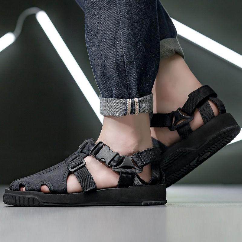 运动男凉鞋2023新款夏季沙滩鞋涉水户外帅气越南防滑包头凉鞋潮款,淘宝优惠券,粉丝福利购,淘宝优惠卷