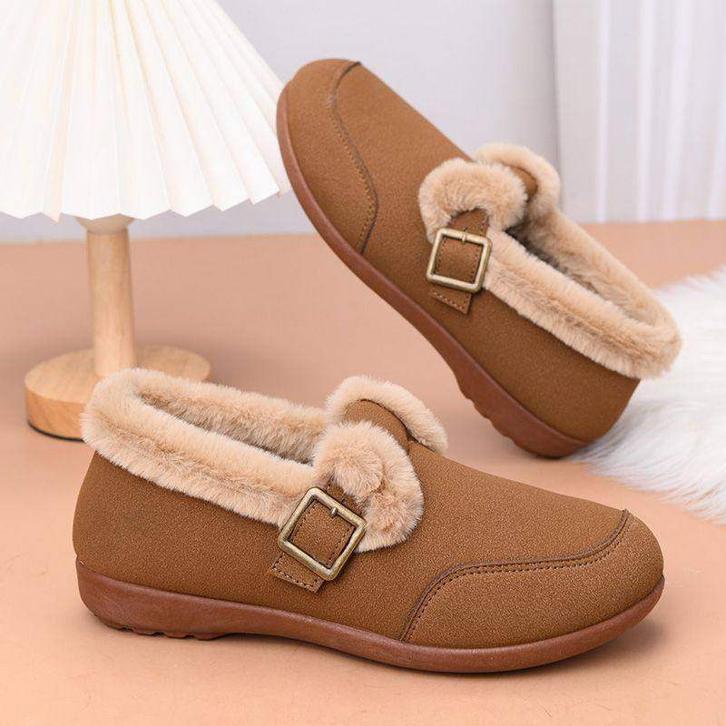 老北京二棉布鞋女2026新款冬洋气年轻人冬季加棉加绒加厚保暖棉鞋,淘宝优惠券,粉丝福利购,淘宝优惠卷