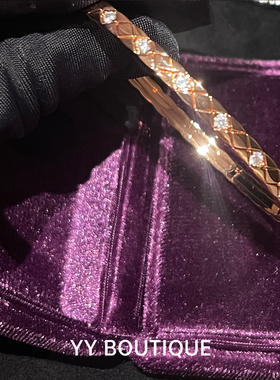 终身保修满钻手镯高级感