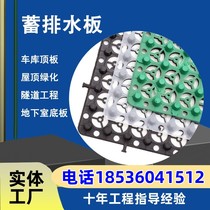 Processing production Greening with rugged plastic storage drain water board black green white pure raw material storage drain water board