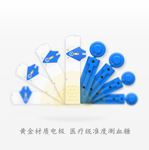 腾爱糖大夫试纸H33黄金版血糖试纸GS550型糖大夫测糖优行腾讯试条 - 图3