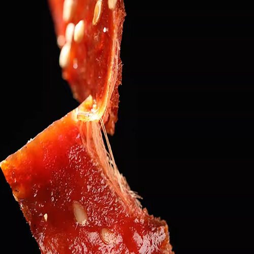 味乐猪肉脯靖江特产肉类零食厂家包邮熟烤肉干休闲零嘴一斤五斤 - 图1