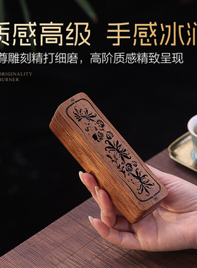 赐福竹子双层香薰炉家用室内