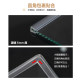 Transparent rubber edge sealing glass tables and chairs
