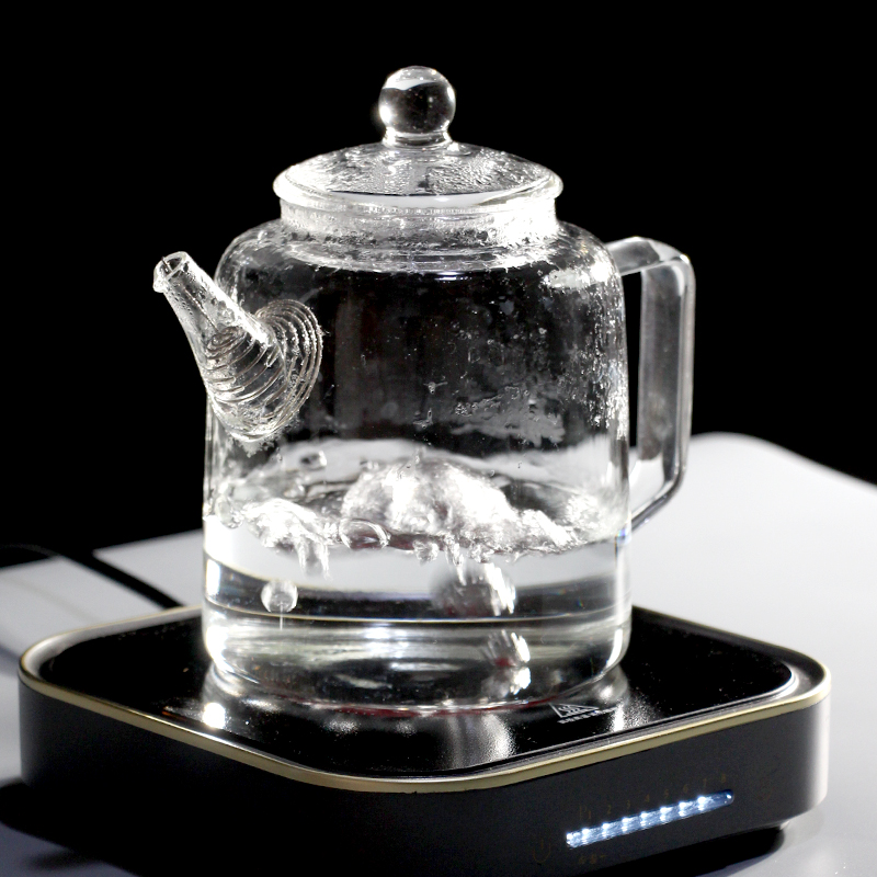 耐热玻璃煮茶壶 大容量耐高温花茶壶泡茶壶套装凉白开家用煮茶器 - 图0