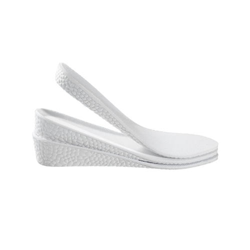 2双 内增高鞋垫女白色透气隐形男爆米花运动减震吸汗防臭aj马丁靴 - 图3