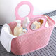 Handheld storage basket hollow wash and bath basket