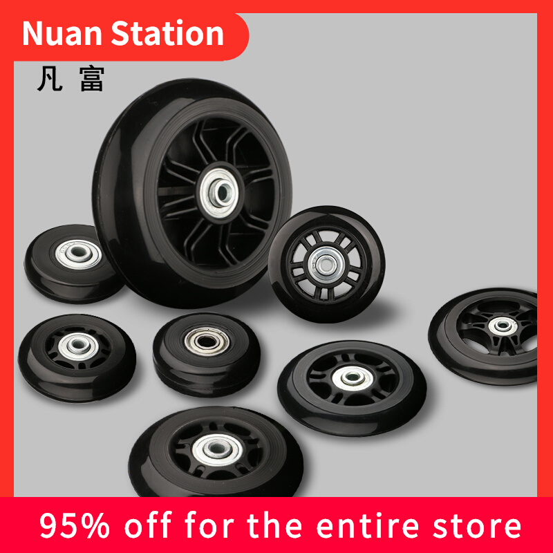 速发Suitcase Wheels 1 pair of Suitcase Replacement Wheel - 图0