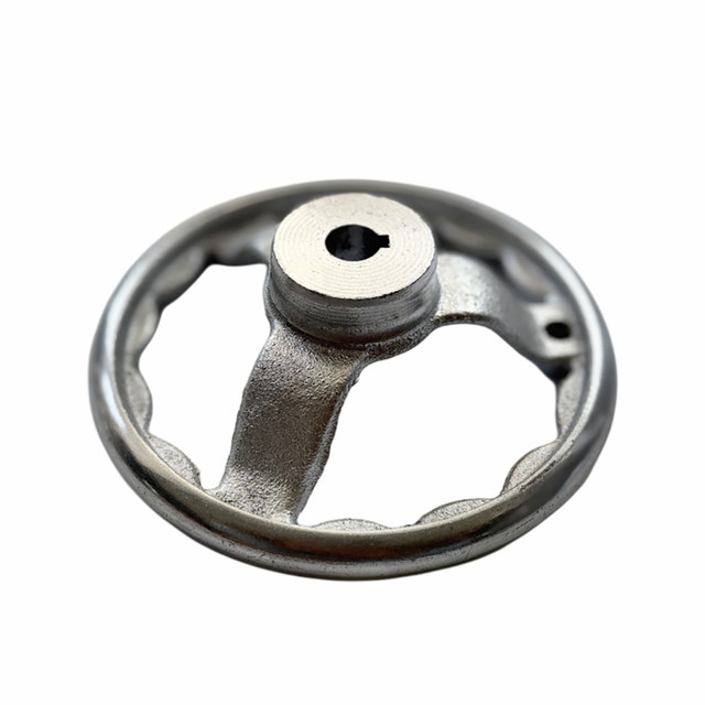 Round corrugated handwheel inner round hole + key groove