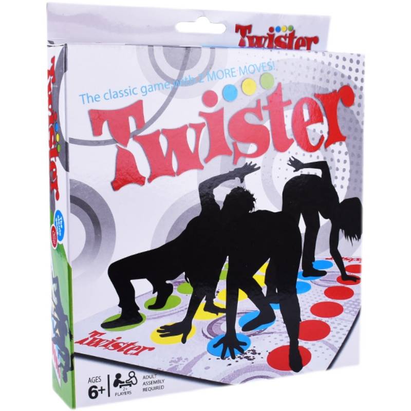 身体扭扭乐家庭亲子互动平衡游戏垫TWISTER GAME成年休闲聚会团建-图3