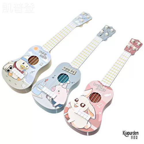 Музыкальное укулеле с партитурой, гитара, игрушка для начинающих, скрипка, музыкальные инструменты, обучение, раннее развитие