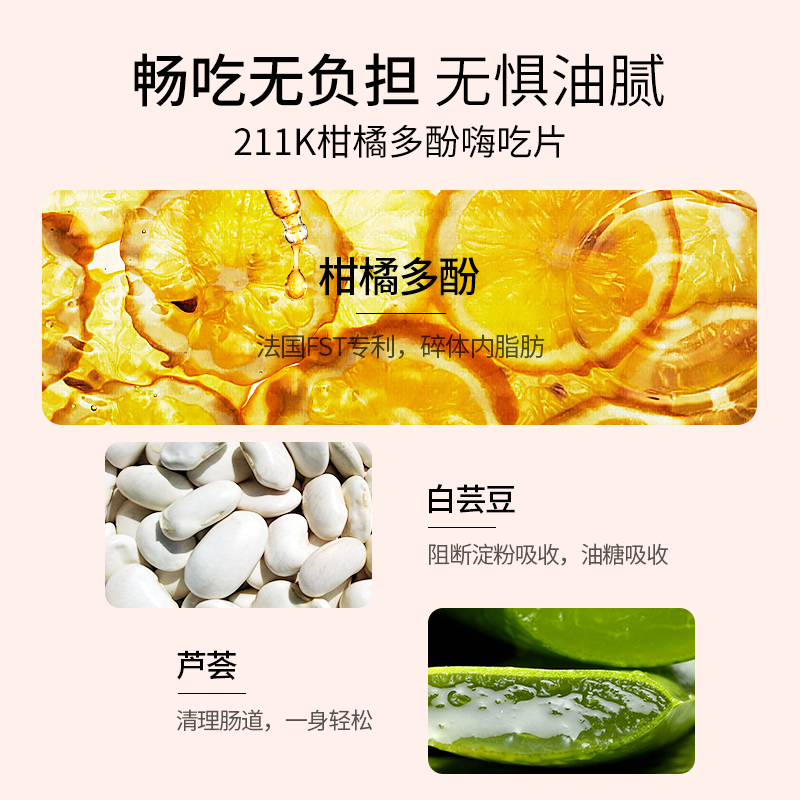 biowell柑橘多酚211k碳水糖淀粉阻断剂膳食纤维大餐救星体重管理-图1